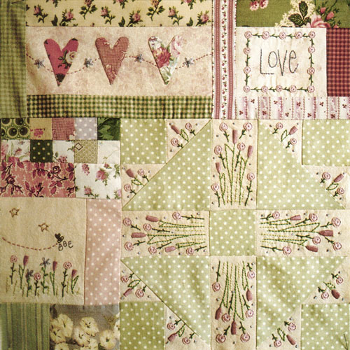 Leanne's House BOM Quilt - Block Two