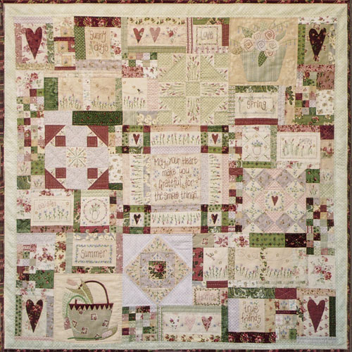 Leanne's House BOM Quilt - Complete pattern set
