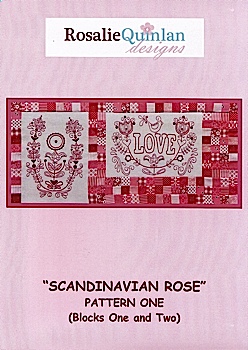 Scandinavian Rose Pattern One
